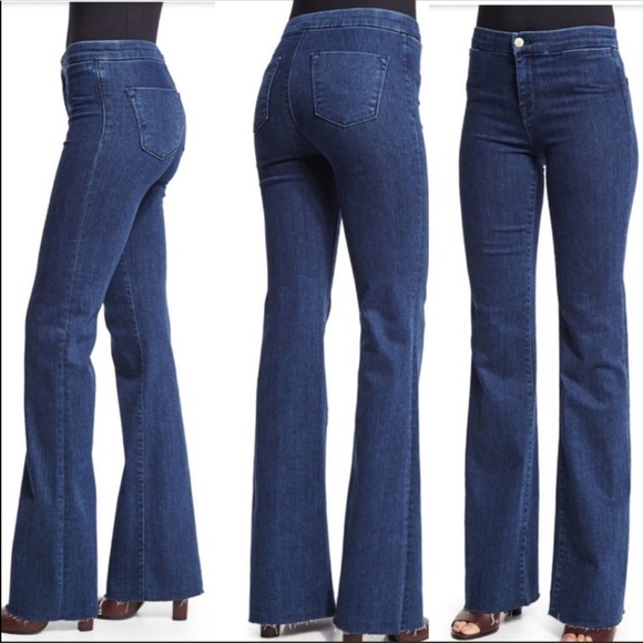 J Brand Tailored Flare High-rise jeans - Picture 1 of 8